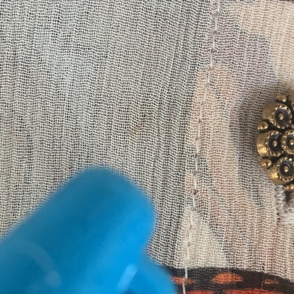 The Kooples Silk Butterfly Sheer Blouse Size XS - Picture 13 of 14